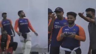 India vs England 3rd Test: Rishabh Pant Tries The Drone Ahead of Pink-Ball Test at Motera, Virat Kohli Gets Scared | WATCH VIDEO
